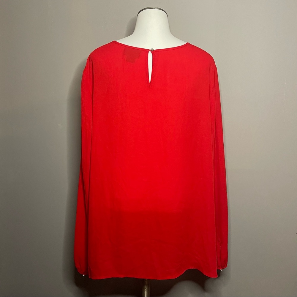 🫶 Liz Claiborne Rhinestone Blouse - Picture 2 of 6